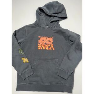 RVCA BOYS OPTUNIA HOODIE MEDIUM 10 12